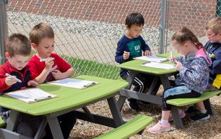 Ready Program Receives Picnic Table Donation
