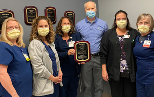 Wound Healing Center Honored with Center of Distinction Award