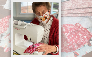 Betty Lemon Supports WCH Through Countless Face Mask Donations
